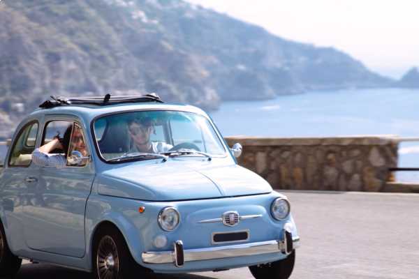 Fiat 500 Vintage tour amalficoastlovers salerno