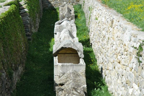 Salona Cemetery of the 16 sarcophagi