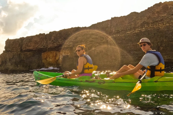 Light reflections at St Paul's Island.