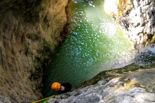 Vione  canyon Green Pools 