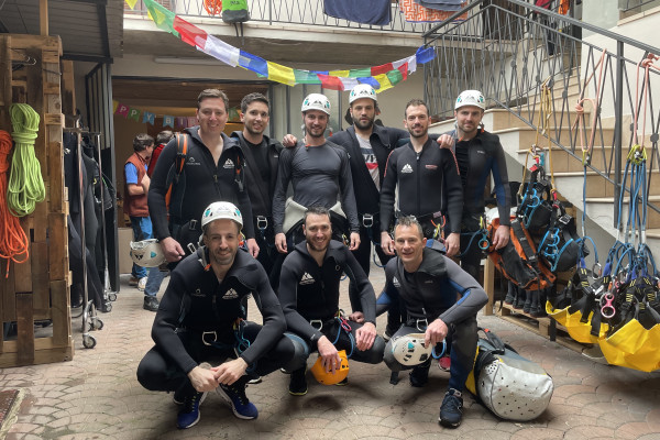 Canyoning Station Brentino 