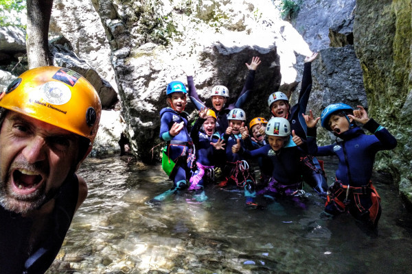 adventurous experience with children at Lake Garda