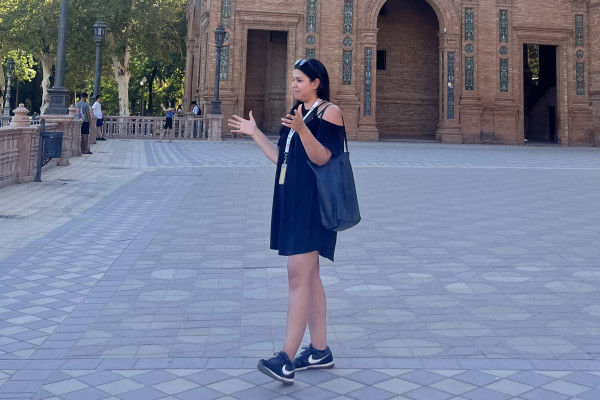Private guided tour in Plaza de Espana Seville