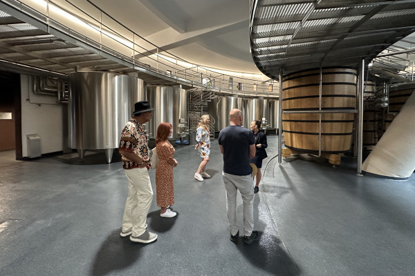 Visit at Chateau Pichon Longueville Baron