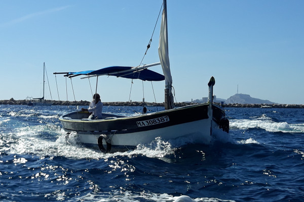 privatization with skipper of a Marseille boat