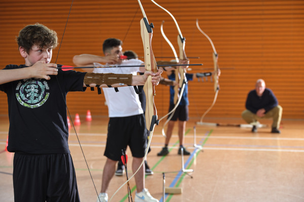 Intuitive archery in Echternach 2024