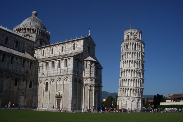 Pisa and the leaning tower