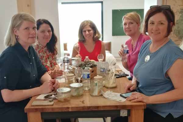 Our client delighted by the picnics.