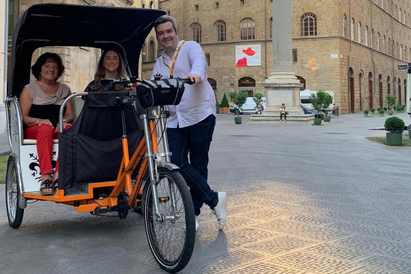 Florence by Bike-taxi