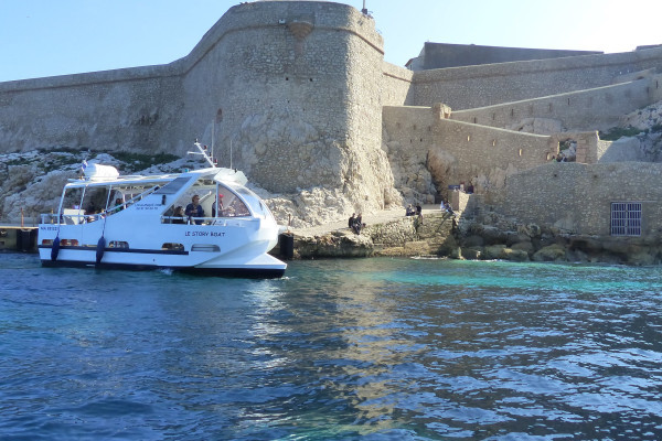 Landing at the Château d'If