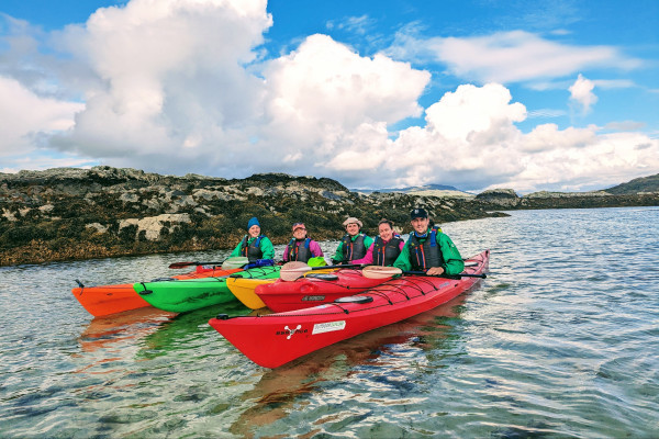 Arisaig, sea kayaking with Outdoor Explore