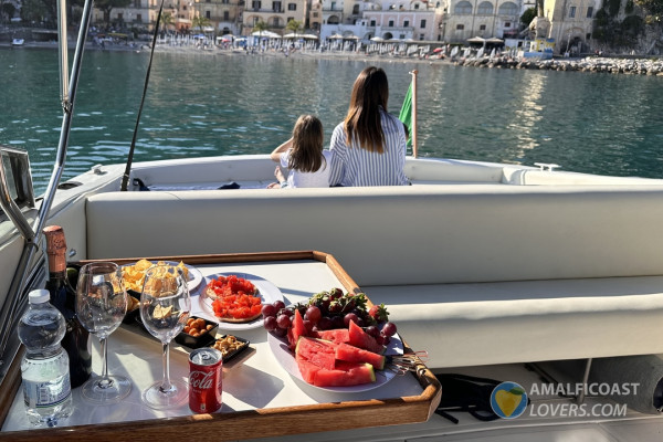 Tornado 38 Yacht Tour on the Amalfi Coast

