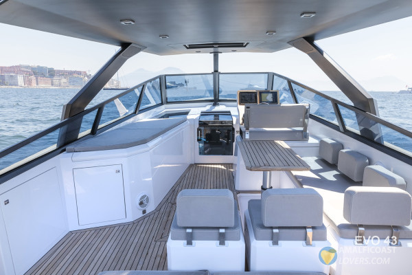 EVO 43 Yacht Rental with Skipper from Naples
