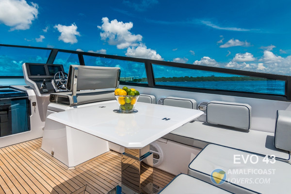 EVO 43 Yacht Rental with Skipper from Naples

