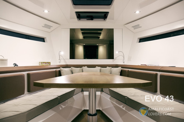 EVO 43 Yacht Rental with Skipper from Naples
