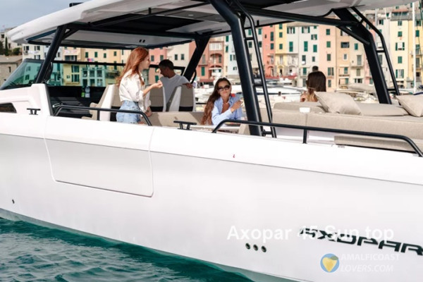 Rent Yacht Axopar 45 Sun Top con Skipper from naples
