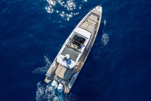 Axopar 37 Sun Top Yacht Rental with Skipper from naples
