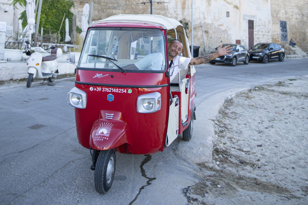 Vintage Ape Calessino: Polignano a Mare Tour
