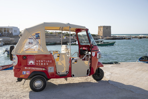Vintage Ape Calessino: Polignano a Mare Tour