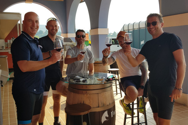 Cycling through history, nature, and wine