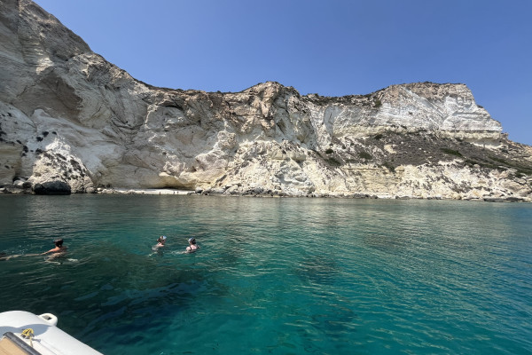 "Discover secret spots accessible only by sea"