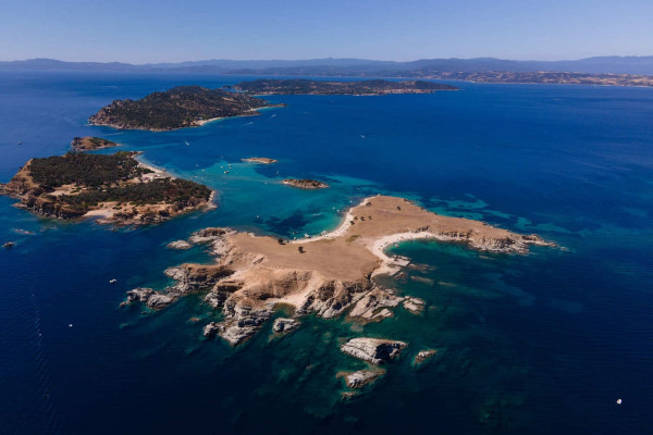 Ammouliani and Drenia Islands