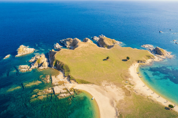 Ammouliani and Drenia Islands