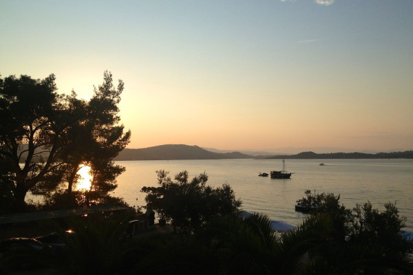 Sunset Diaporos Island and Vourvourou