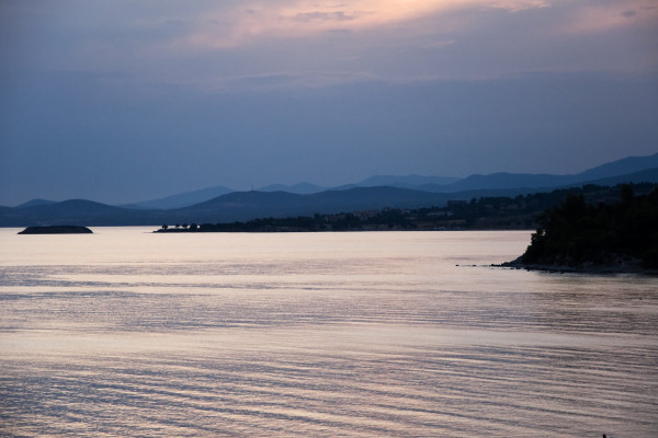 Sunset Cruise to Drenia & Ammouliani Islands