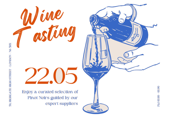 Wine Tasting at the Sacred Distillery And Tasting Room - Pinot Noir 22.05.25