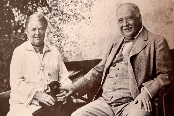 Marie Antonie and James Loeb