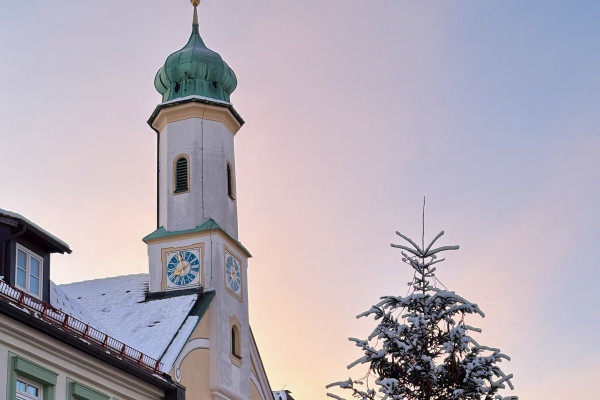 Late afternoon in winter