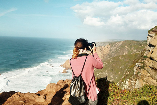 Stand at the edge of Europe at Cabo da Roca, the westernmost point of the continent.