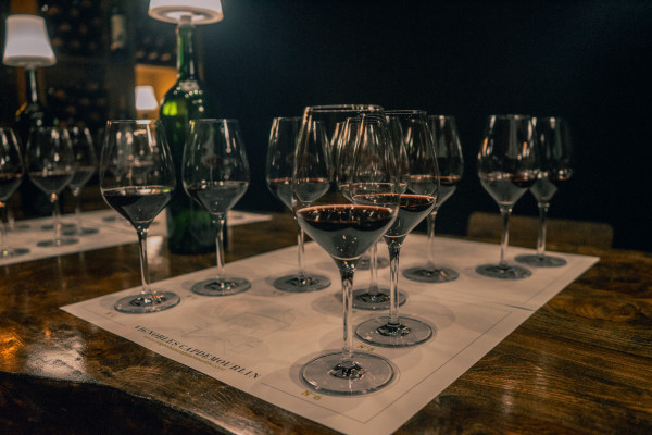The tasting room