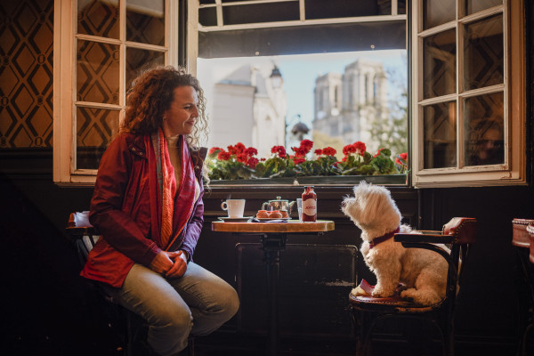 Having a break with Bisou