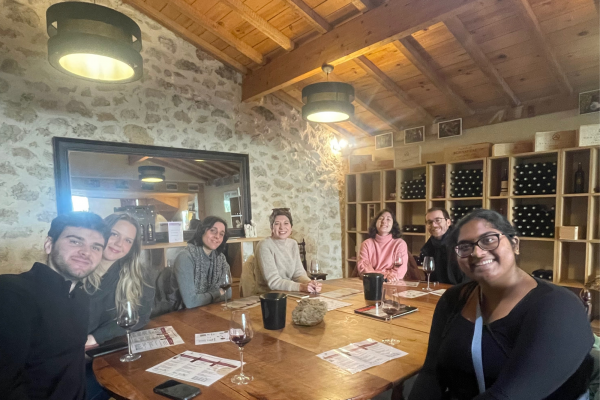 Wine tour Saint-Emilion Vert Bordeaux wine tasting
