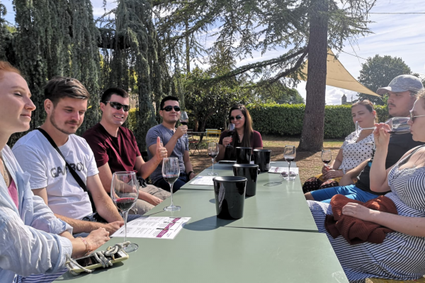 Wine tour Saint-Emilion Vert Bordeaux wine tasting