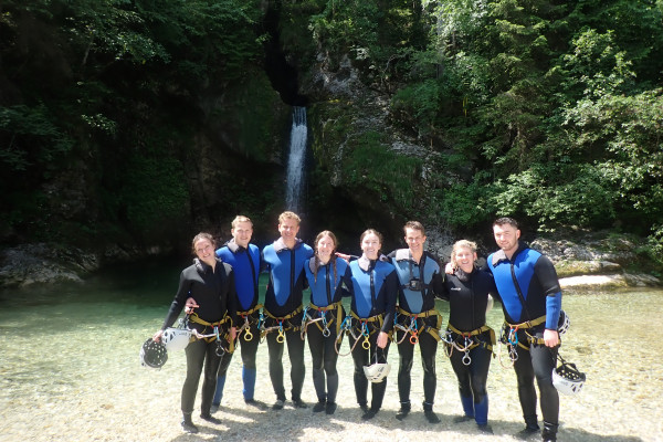 Canyoning with OUTdoor Slovenia 14