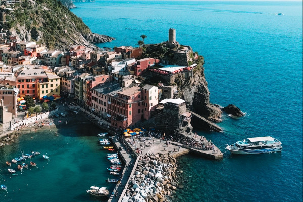 Lord Byron in Vernazza, Cinque Terre