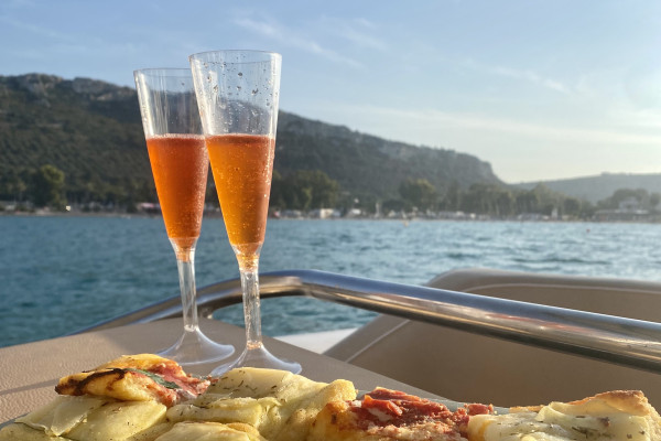 Raise a toast with a view of the most beautiful coast of South Sardinia