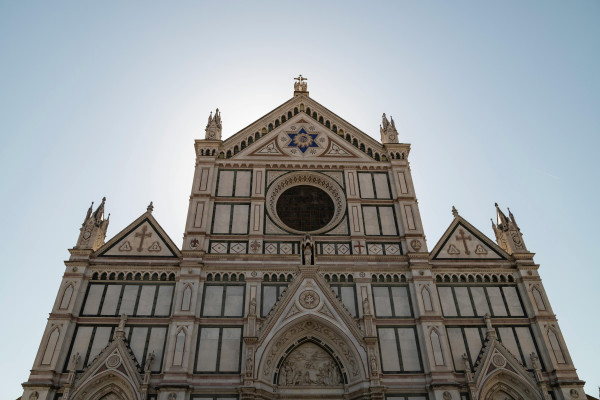 The Church of Santa Croce in Florence