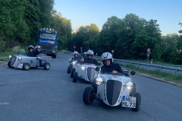 Evening Tour no problem fun and great LED headlights.