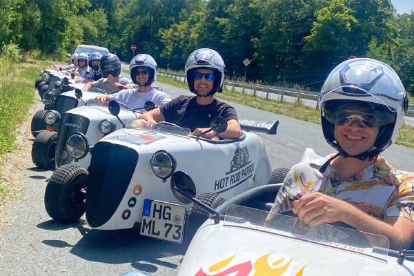 Just the first stage and everyone is smiling already.
