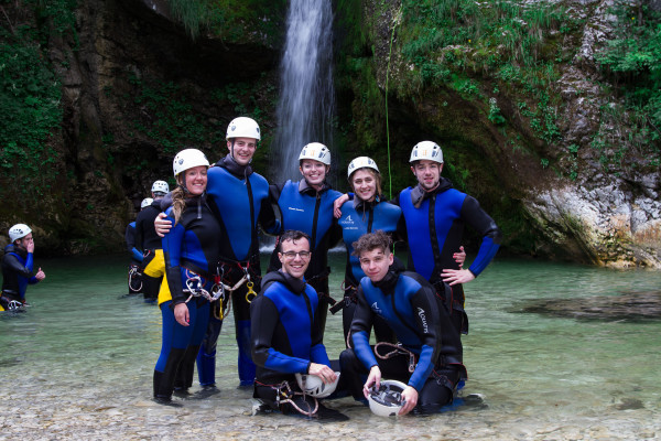 OUTdoor Slovenia Canyoning group