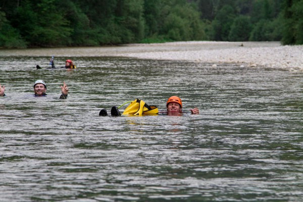 OUTdoor Slovenia canyoning and rafting 3glav