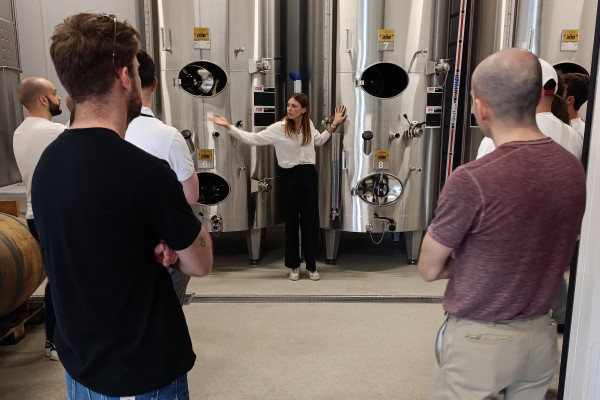 winery tour (vat room)