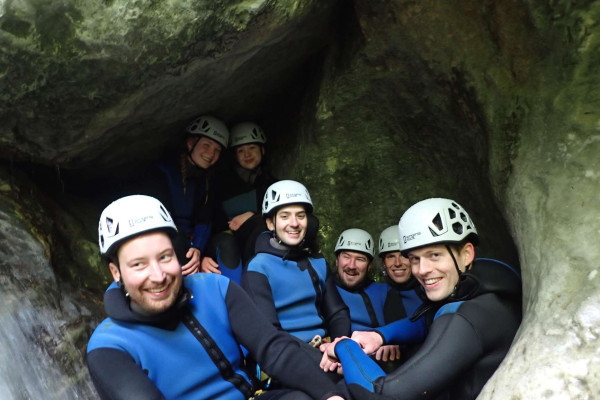 Canyoning with OUTdoor Slovenia