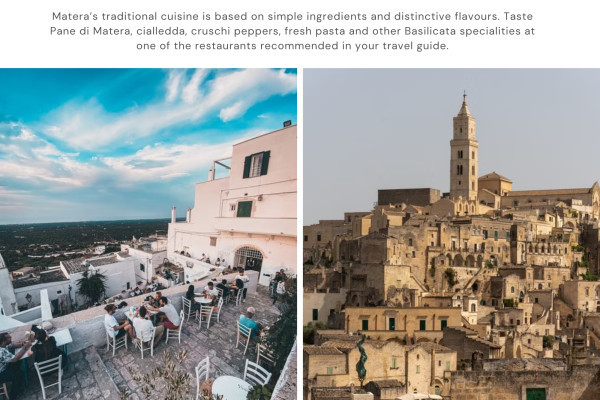 Private excursion to Matera from Salerno and the Amalfi Coast
