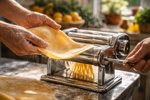 Cooking class in Positano with a full menu on the terrace
