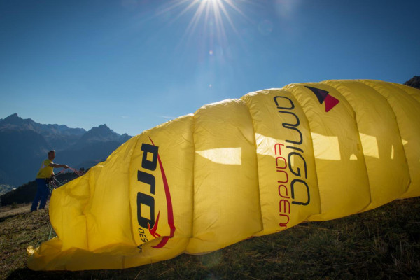 Paragleiten Montafon Gleitschirm Tandemflug online buchen